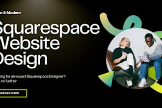 build squarespace website, squarespace design, website development squarespace