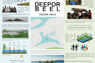 design architecture posters, infographics, and presentations