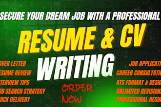 write, upgrade professional resume, cv using my successful recruiting experience