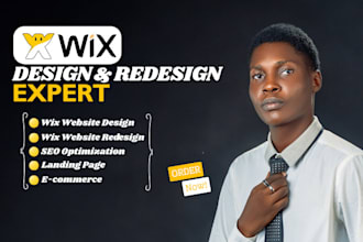 wix website redesign, wix website design, wix landing page, wix studio, wix velo