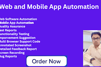 do manual and automated software QA testing