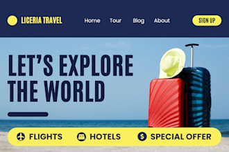 design a premium automated travel affiliate website for passive income