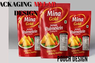 do design unique weed pouch, mylar bag, jar and cbd product labels