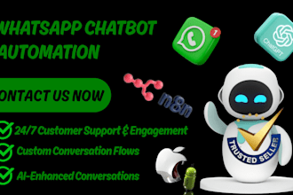 build whatsapp chatbot, whatsapp business api, whatsapp automation, n8n fix flow