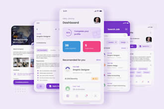 develop job portal app, job board website, job searching website, portal website