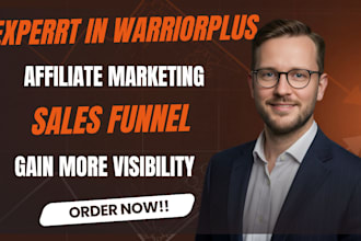create high converting warrior plus, jvzoo landing page or funnel