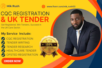 write and win UK tender, government contract, healthcare or cqc bid