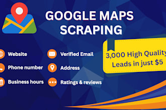 do b2b lead generation or google maps scraping for business contact information