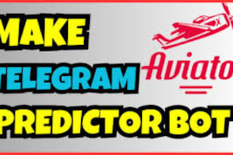 develop a custom aviator predictor bot, aviator bot, predictor bot, predict bot