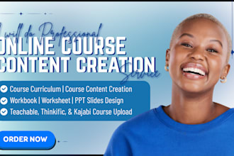 create online course creation teachable course upload thinkific kajabi website