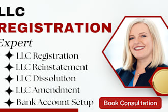 do us and non us llc and bank account registration dissolve llc reinstate llc