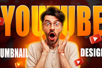 create the best eye catchy youtube thumbnail