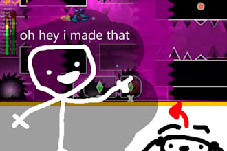 make a geometry dash layout for you