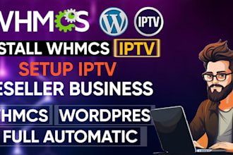 setup your iptv billing system using whmcs only