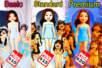 make high quality roblox thumbnails for your channel
