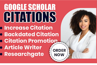 write and publish your research article in high index journals on google scholar