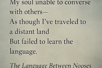write a custom poem that captures your story in verse