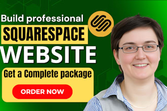 design redesign fix ecommerce squarespace website with SEO for business or store