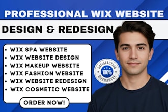 design wix beauty salon spa website wix hair fashion makeup cosmetic website