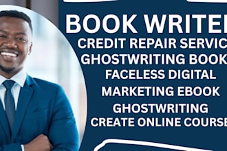 ghostwrite credit repair ebook online course content, business management ebook