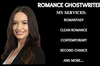 ghostwrite romance, romance fantasy, story, novel, ebook