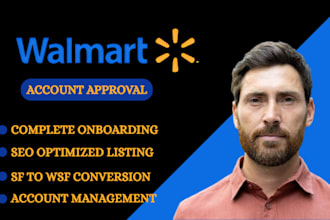setup walmart marketplace, get seller account approval and do listing