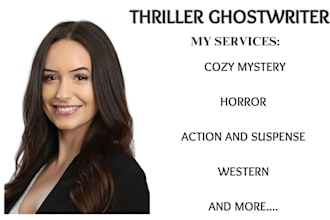 ghostwrite thriller, mystery story, crime novel, ebook