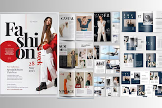 design product catalog, catalogue, brochure, magazine layout, lookbook,