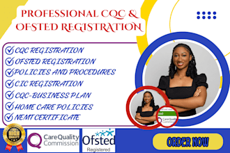 file cqc and ofsted registration, cic annual account,   cic34 36 report