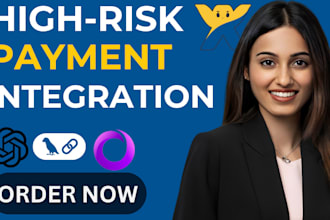 integrate high risk payment gateway for iptv app, website, crypto, 2d 3d product