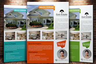 make you creative flyer design and any graphic work