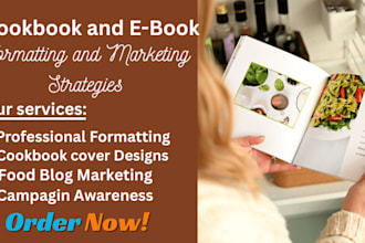 organize cookbook formatting and 2025 optimized amazon and booktok marketing