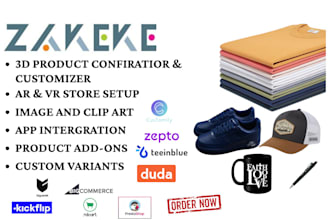 integrate customily, kickflip, or zakeke into your shopify pod store