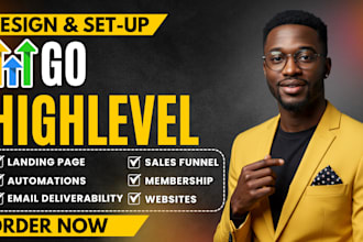 landing page, sales funnel in systeme io clickfunnels gohighlevel kajabi kartra