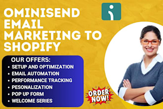 setup ominisend email marketing sales funnel sms flows template design ecommerce