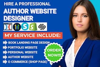 design author website personal portfolio website business website ebook design