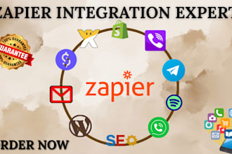 automate your apps with zapier integration, zapier expert