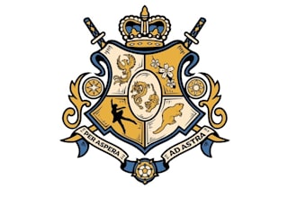 design family coat of arms logo