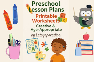 create engaging preschool lesson plans and worksheets