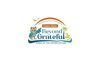design grabbing teacher appreciation campaign logo