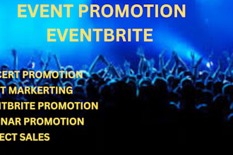 event promotion, ticket sales, eventbrite, website promotion, webinar marketing