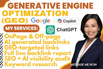 do generative engine optimization GEO, SEO, gmb aeo for chatgpt ai and google