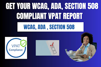 create wcag vpat report ada section 508 compliance