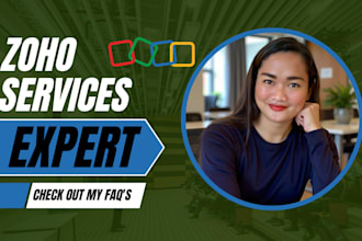 setup zoho CRM, one, sites, creator, campaigns, recruit, learn, zoho ecommerce