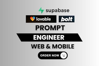 develop or fix lovable ai, lovable dev ai, bolt new, supabase web application
