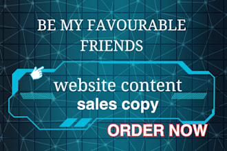 be your SEO website content writer and copywriter