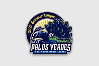 design professional basketball league logo