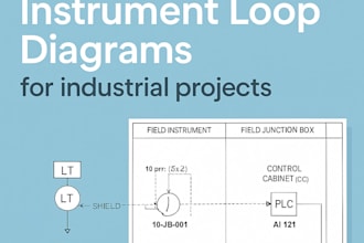 create or update instrument loop diagram for industrial