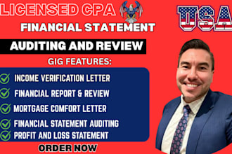 us CPA audit comfort letter ownership letter for a mortgage or lease CPA