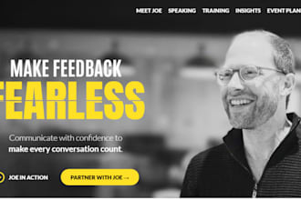 build a professional author, coaching, therapy, counseling or consulting website